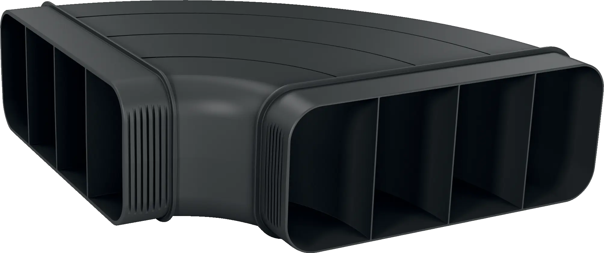 Installation accessory Flat duct 90 ° horizontal