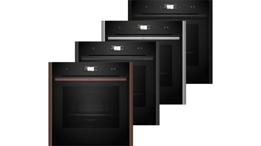 Neff COLLECTION N90 Single Oven - - FlexDesign - 4.1" Full Touch TFT Display - 24 Func. - Full Steam - Probe