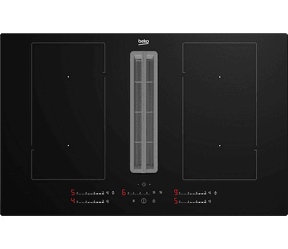 82cm Hob Extractor - Black