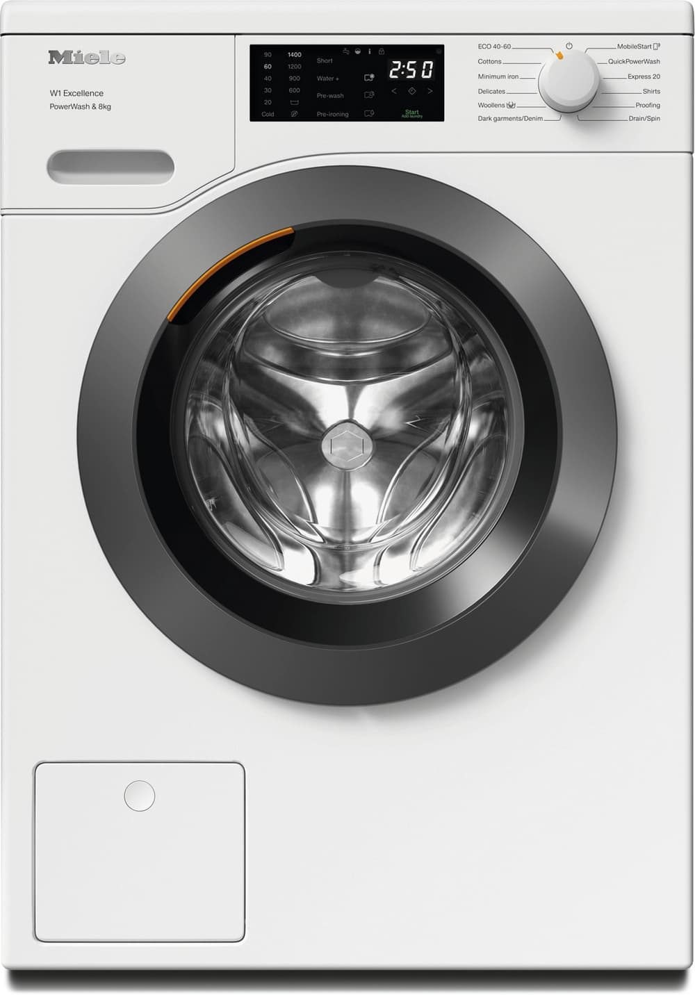 WEE385 WCS 8kg 1400 Spin Washing Machine - Lotus White
