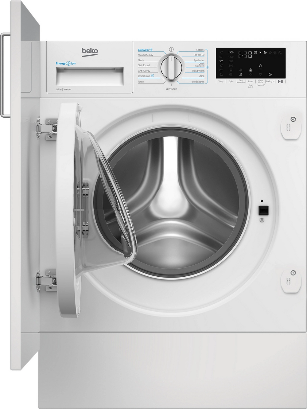 Beko 7kg 1400 Spin Integrated Washing Machine