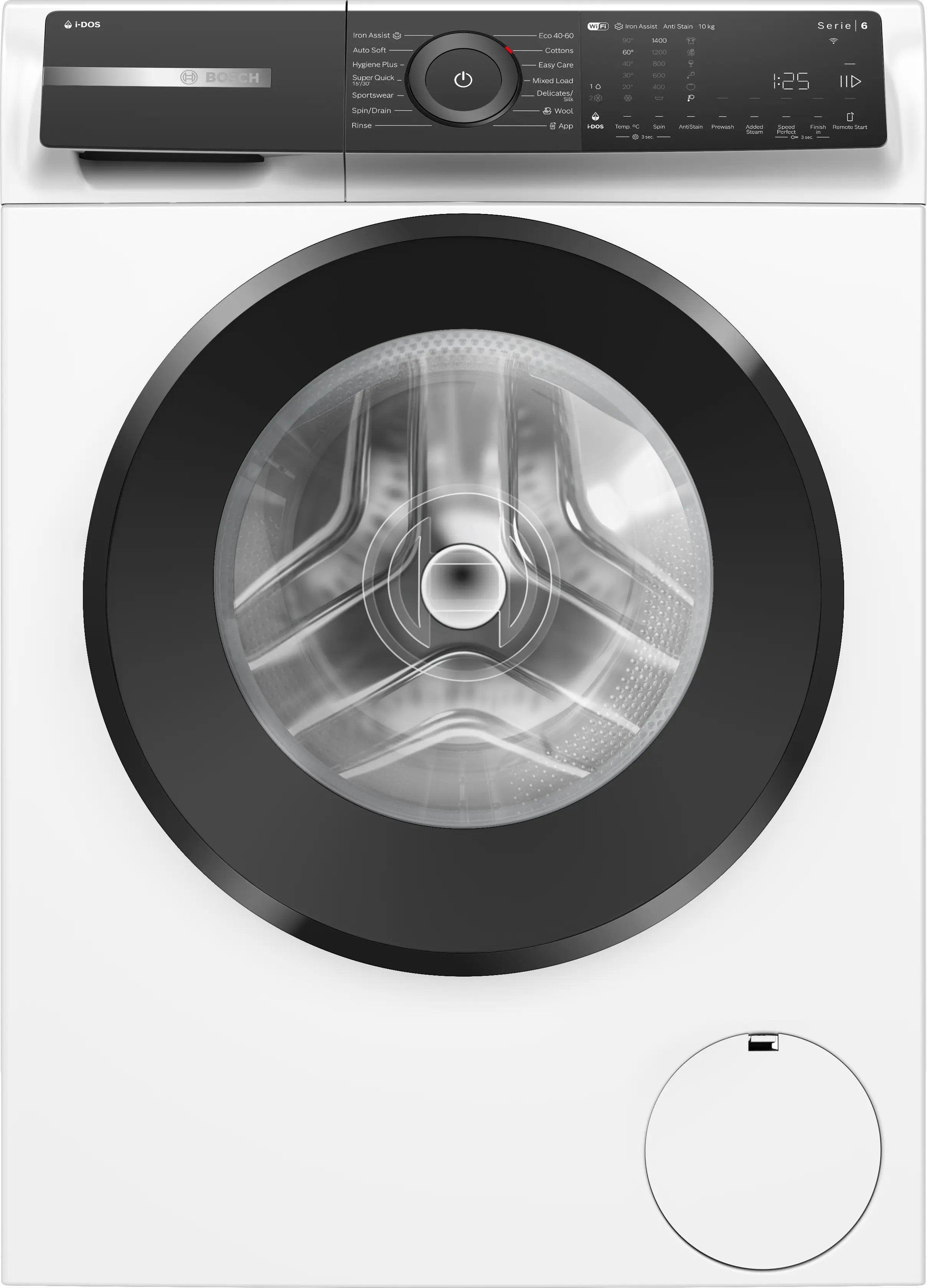Series 6 Washing machine, front loader 10 kg max. 1400 rpm
