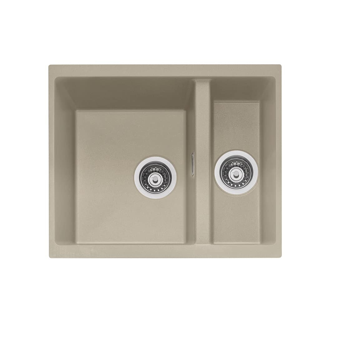 Leesti 151 Inset or Undermount Granite Sink Desert Sand