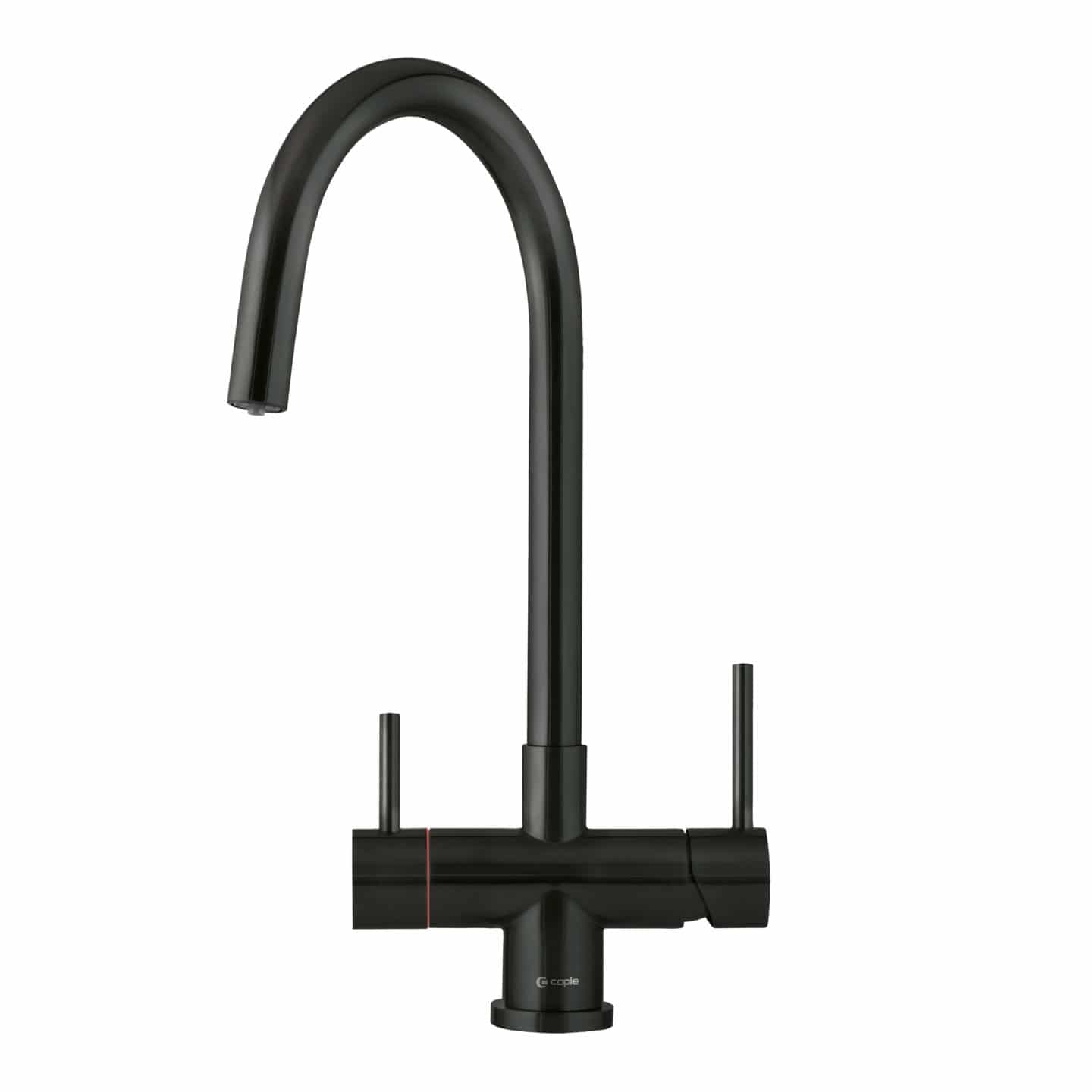 Vapos 2 3-in-1 Hot Water Tap Black Steel