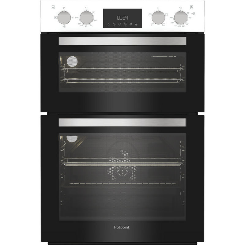 Hotpoint DIH10DW 59.40cm Built In Electric Double Oven - White