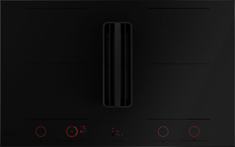 Asko HIHD854MM 90cm 4 Zone Hood-in hob, Celsius Induction - Black
