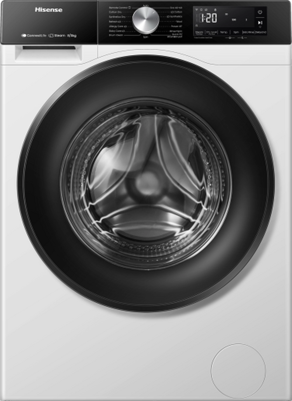 Hisense WiFi-enabled 8kg/5kg 1400 Spin Washer Dryer - White