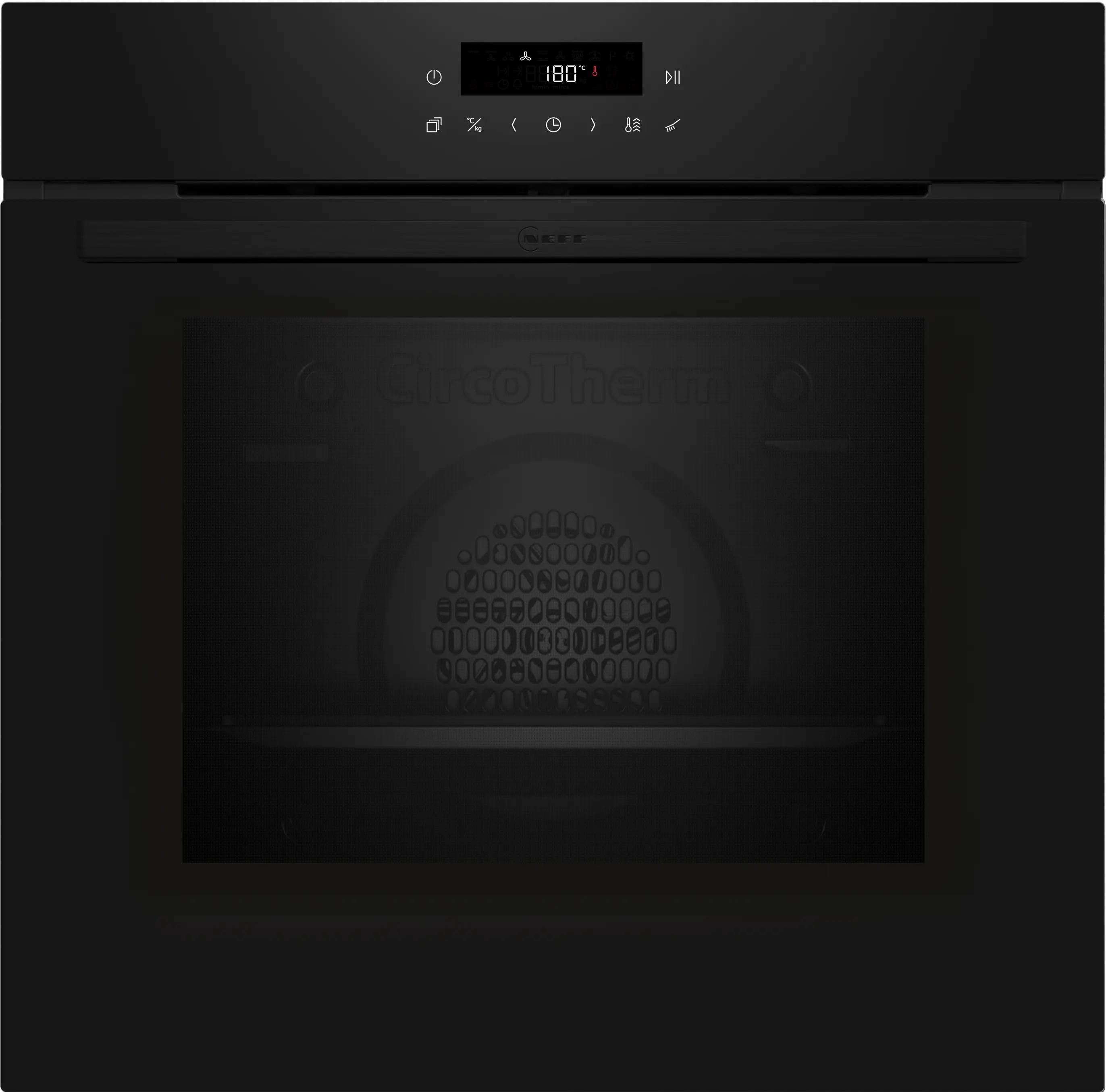 N 30 Built-in oven 60 x 60 cm Black