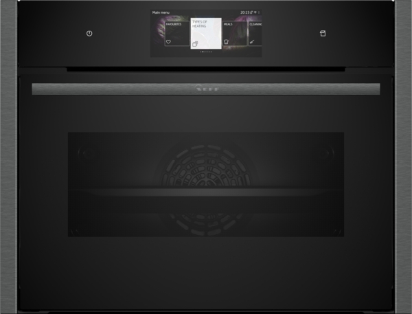 N90 Compact Oven with Micro - C24MT73G0B - Pyro - 6.8" Premium Full Touch TFT Display - 20 functions