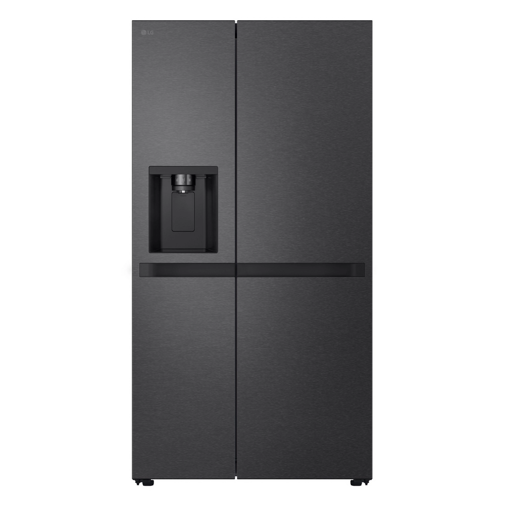 91.3cm 50/50 Total No Frost American Fridge Freezer - Matte Black