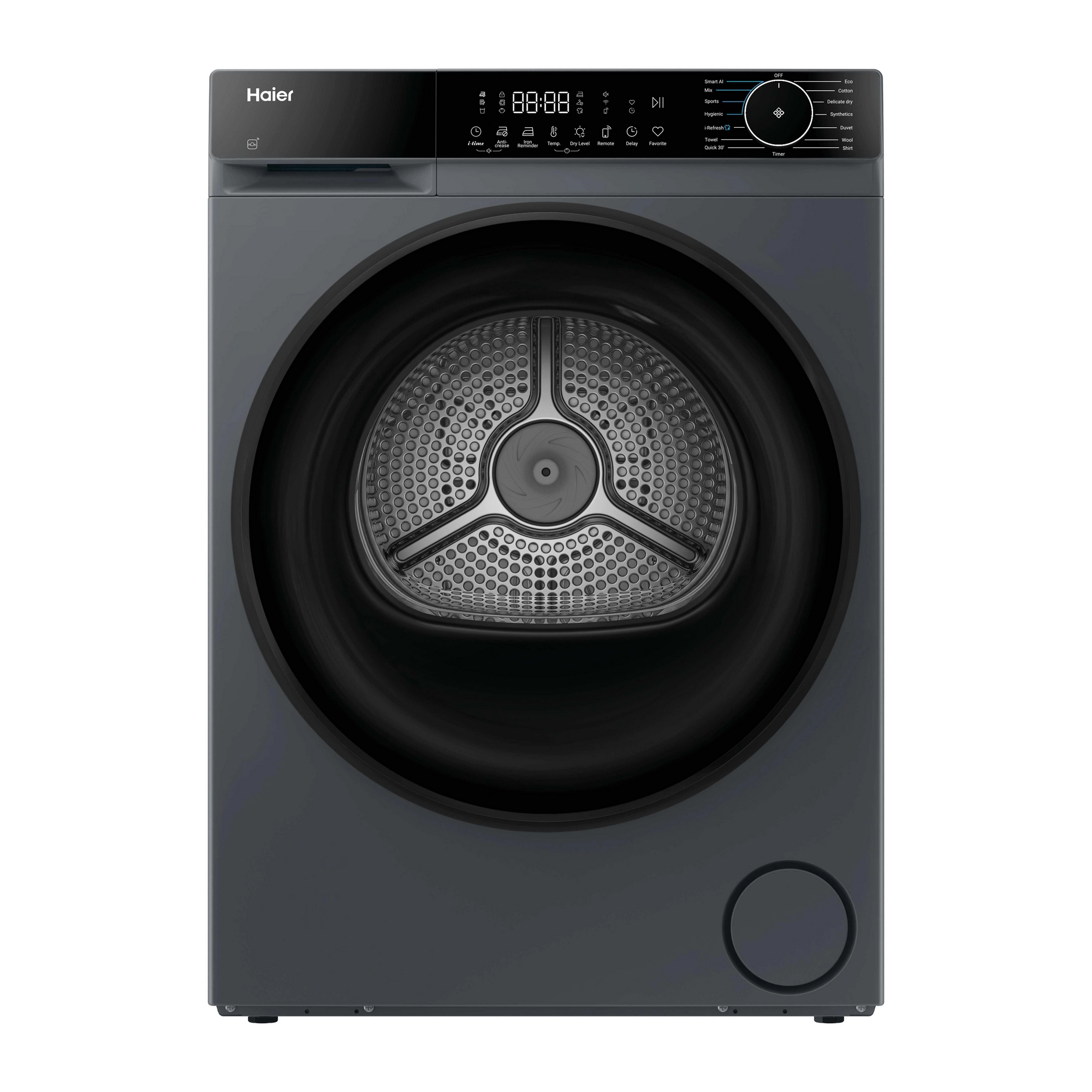 9kg Heat Pump Tumble Dryer - Graphite