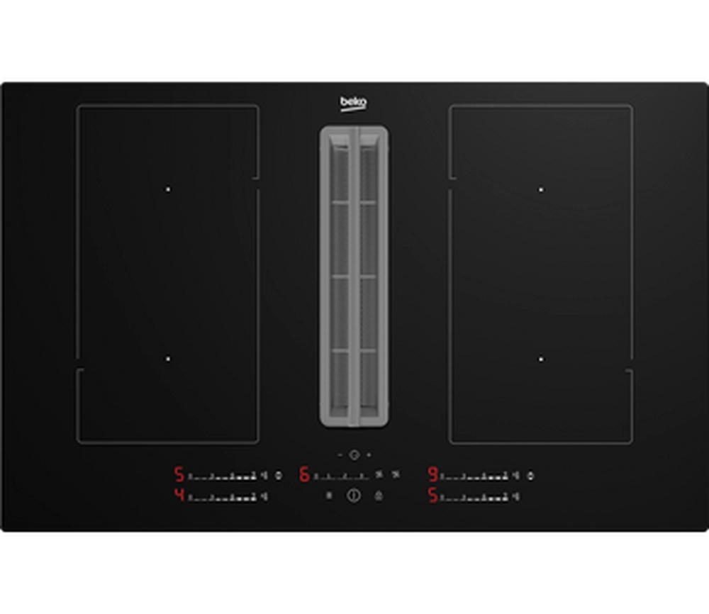 82cm Hob Extractor - Black