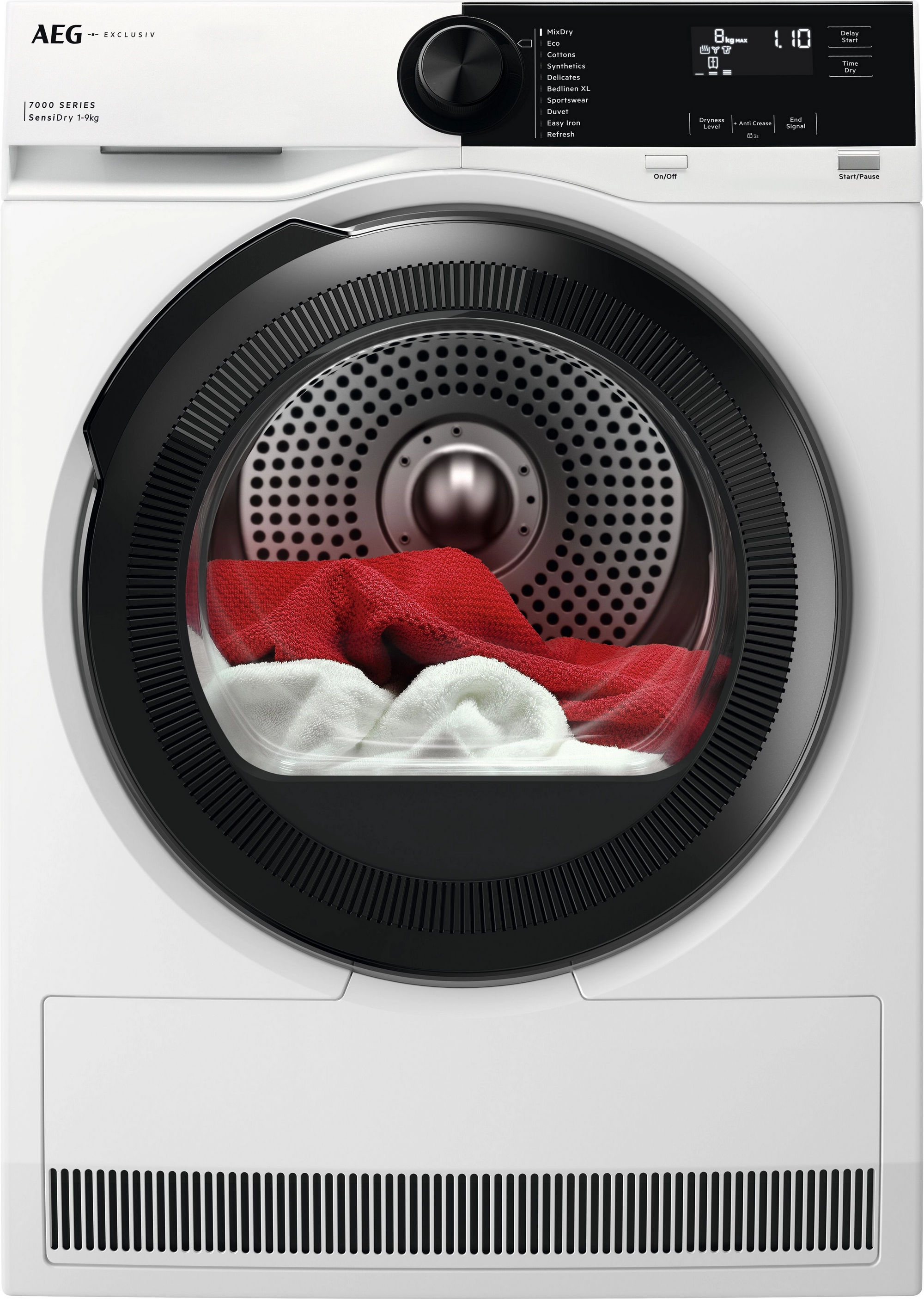 9kg Heat Pump Tumble Dryer - White