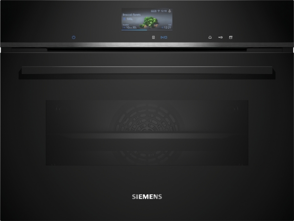 Siemens IQ700 Compact Steam Oven - Multifunction - 21 functions - fullSteam - TFT touchDisplay Plus