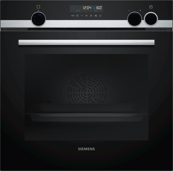 Siemens IQ500 Single Oven • Multifunction, 9 functions, LCD lightControl, softClose, Added Steam
